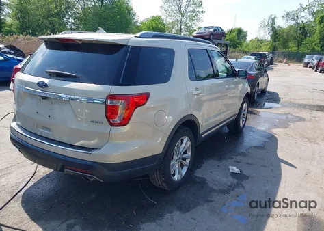 2018 Ford Explorer Xlt z USA, uszkodzony, nr VIN 1FM5K8D83JGB85602